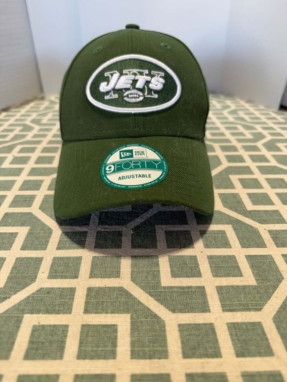 New Era New York Jets 9FORTY Adjustable Green Hat